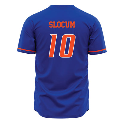 Boise State - NCAA Women's Soccer : Kaitlyn Slocum - Blue Jersey-1