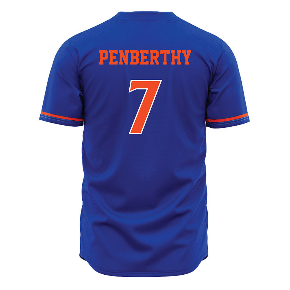 Boise State - NCAA Softball : Kate Penberthy - Blue Jersey-1
