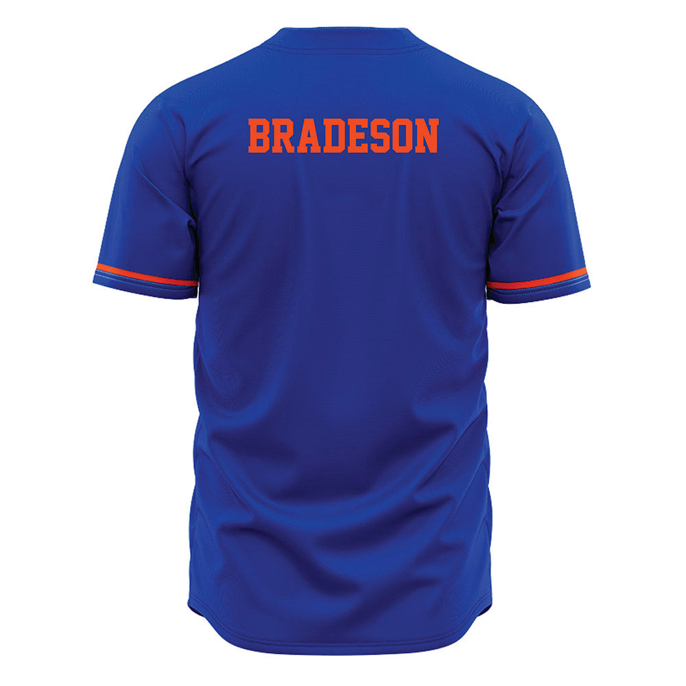 Boise State - NCAA Men's Track & Field : Drew Bradeson - Blue Jersey-1
