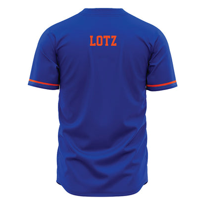 Boise State - NCAA Women's Track & Field : Victoria Lotz - Blue Jersey-1