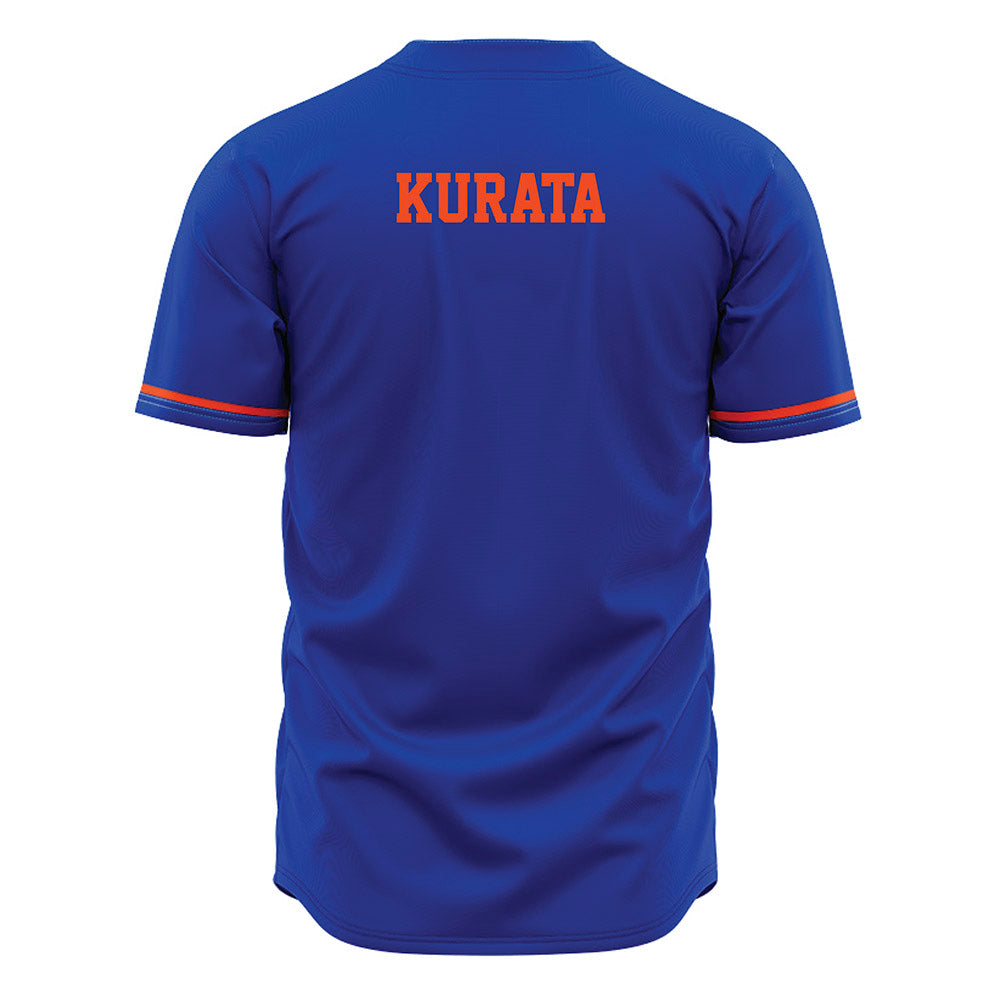 Boise State - NCAA Men's Tennis : Taiyo Kurata - Blue Jersey-1