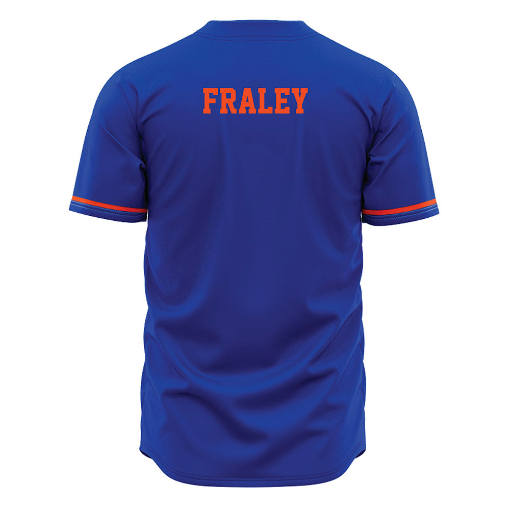 Boise State - NCAA Men's Track & Field : Xavier Fraley - Blue Jersey-1