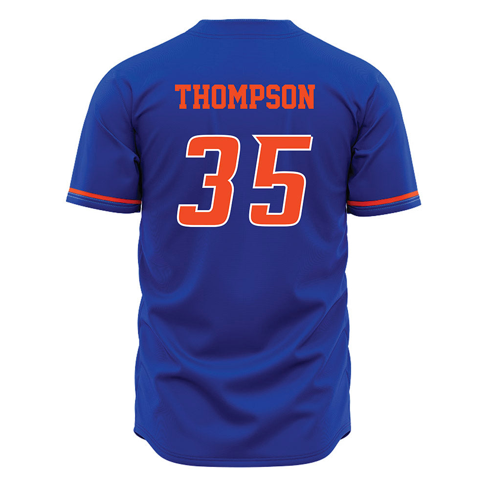 Boise State - NCAA Women's Basketball : Keirra Thompson - Blue Jersey-1