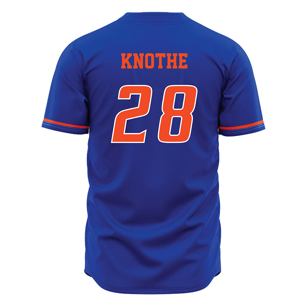 Boise State - NCAA Football : Seth Knothe - Blue Jersey