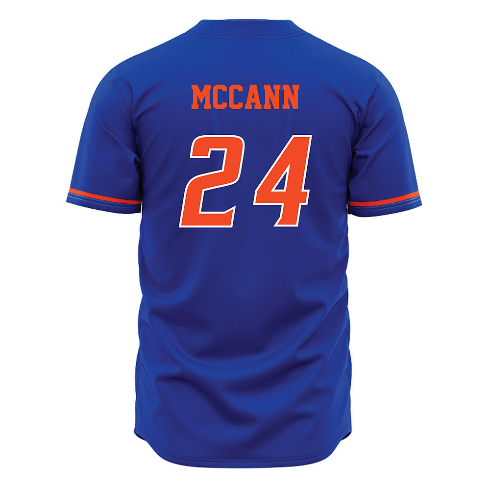 Boise State - NCAA Beach Volleyball : Summer McCann - Blue Jersey-1