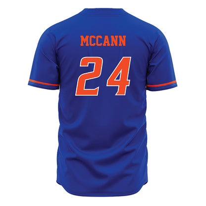 Boise State - NCAA Beach Volleyball : Summer McCann - Blue Jersey-1