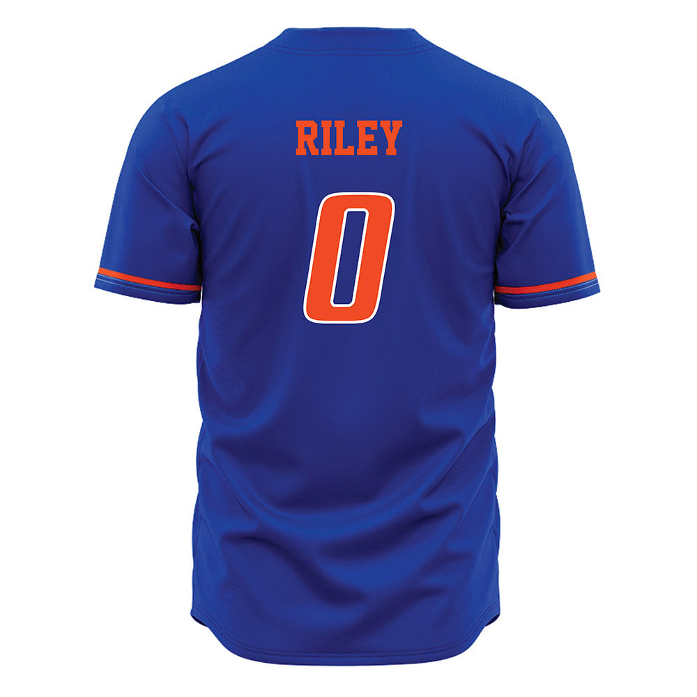 Boise State - NCAA Football : Dylan Riley - Blue Jersey-1
