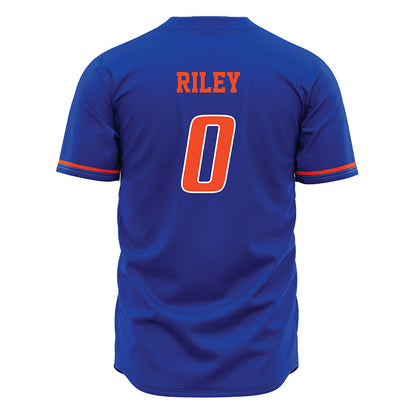 Boise State - NCAA Football : Dylan Riley - Blue Jersey-1
