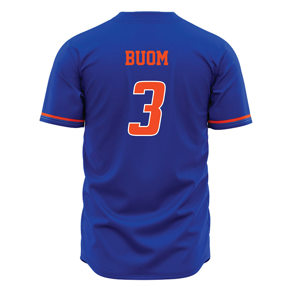 Boise State - NCAA Men's Basketball : Bhan Buom - Blue Jersey-1