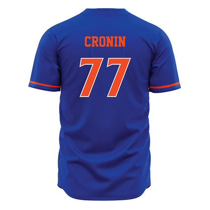 Boise State - NCAA Football : Kole Cronin - Blue Jersey-1