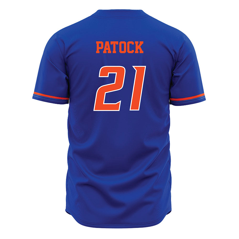 Boise State - NCAA Beach Volleyball : Lily Patock - Blue Jersey-1