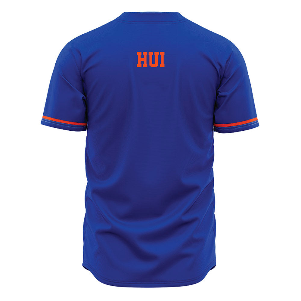 Boise State - NCAA Women's Golf : Jillian Hui - Blue Jersey-1