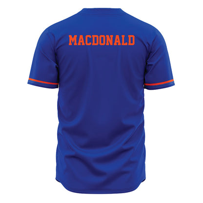 Boise State - NCAA Beach Volleyball : Kate MacDonald - Blue Jersey-1