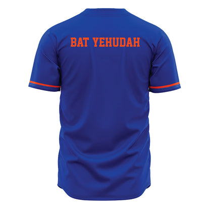 Boise State - NCAA Women's Gymnastics : Nesia Bat Yehudah - Blue Jersey-1