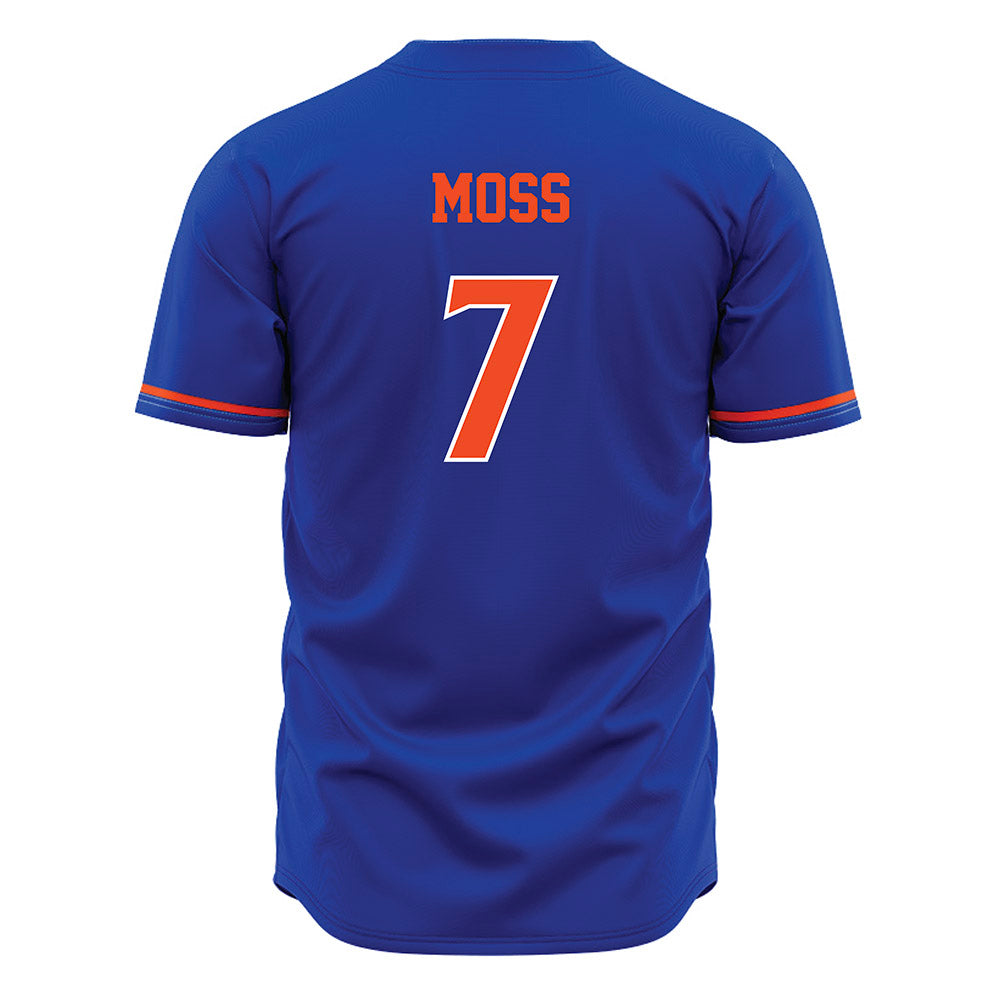 Boise State - NCAA Beach Volleyball : Addison Moss - Blue Jersey-1