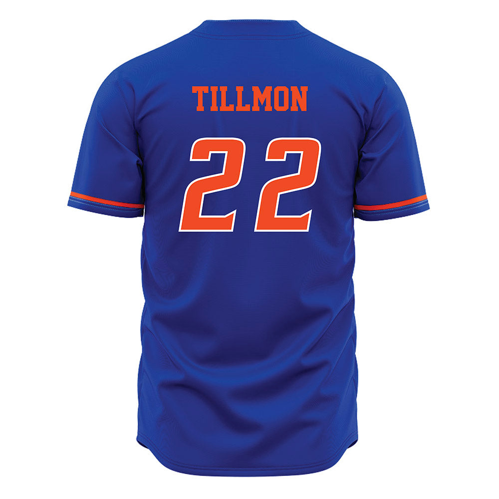 Boise State - NCAA Football : Roman Tillmon - Blue Jersey-1
