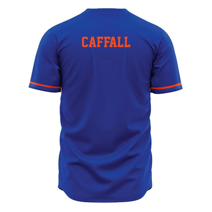 Boise State - NCAA Women's Gymnastics : Lexi Caffall - Blue Jersey-1