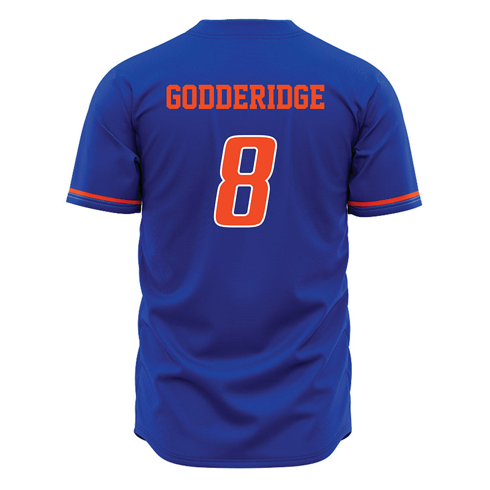 Boise State - NCAA Women's Soccer : Kenadee Godderidge - Blue Jersey-1