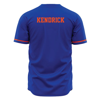 Boise State - NCAA Women's Track & Field : Abby Kendrick - Blue Jersey-1