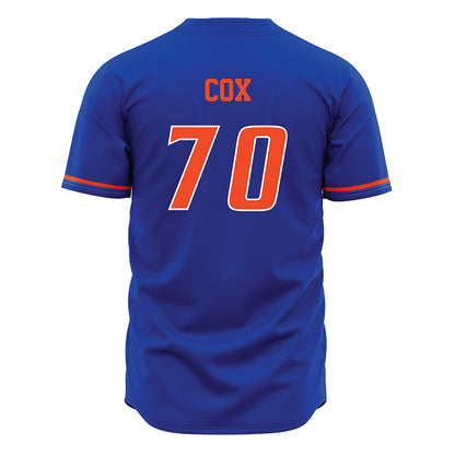 Boise State - NCAA Football : Kyle Cox - Blue Jersey-1