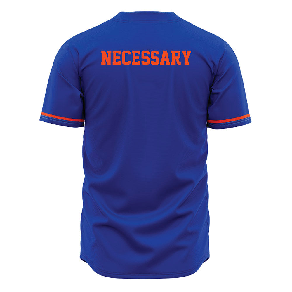 Boise State - NCAA Women's Gymnastics : Lorelei Necessary - Blue Jersey-1
