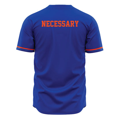 Boise State - NCAA Women's Gymnastics : Lorelei Necessary - Blue Jersey-1