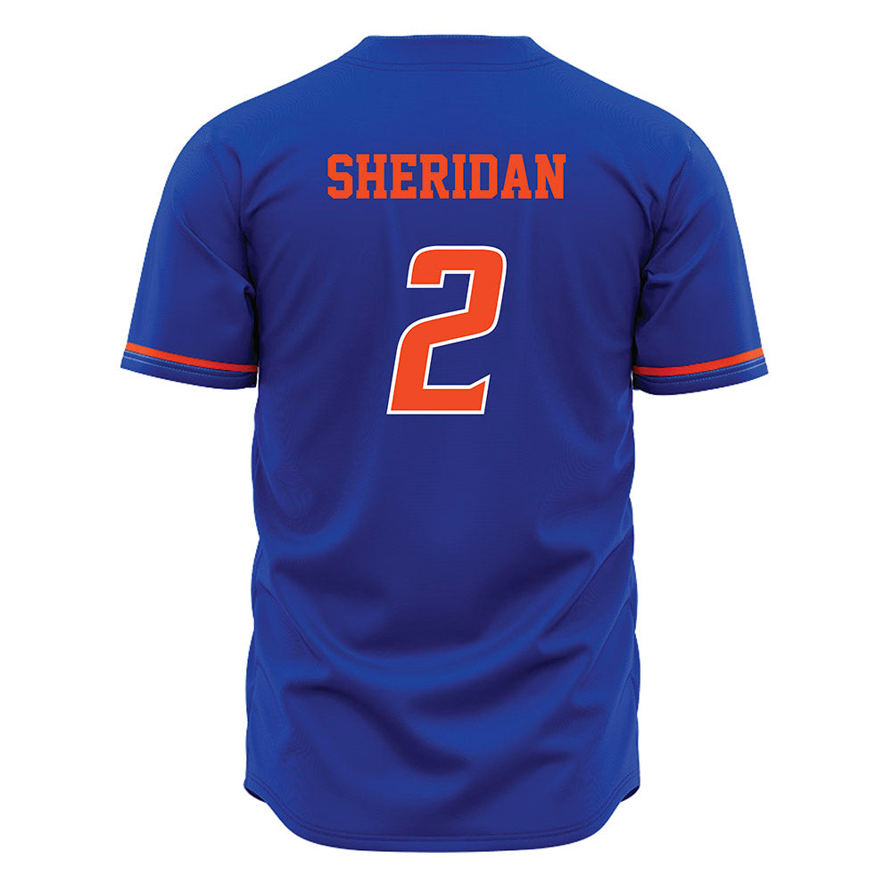 Boise State - NCAA Women's Volleyball : Savannah Sheridan - Blue Jersey-1