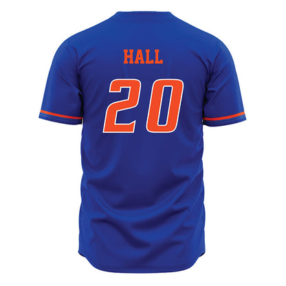 Boise State - NCAA Football : Kyle Hall - Blue Jersey-1