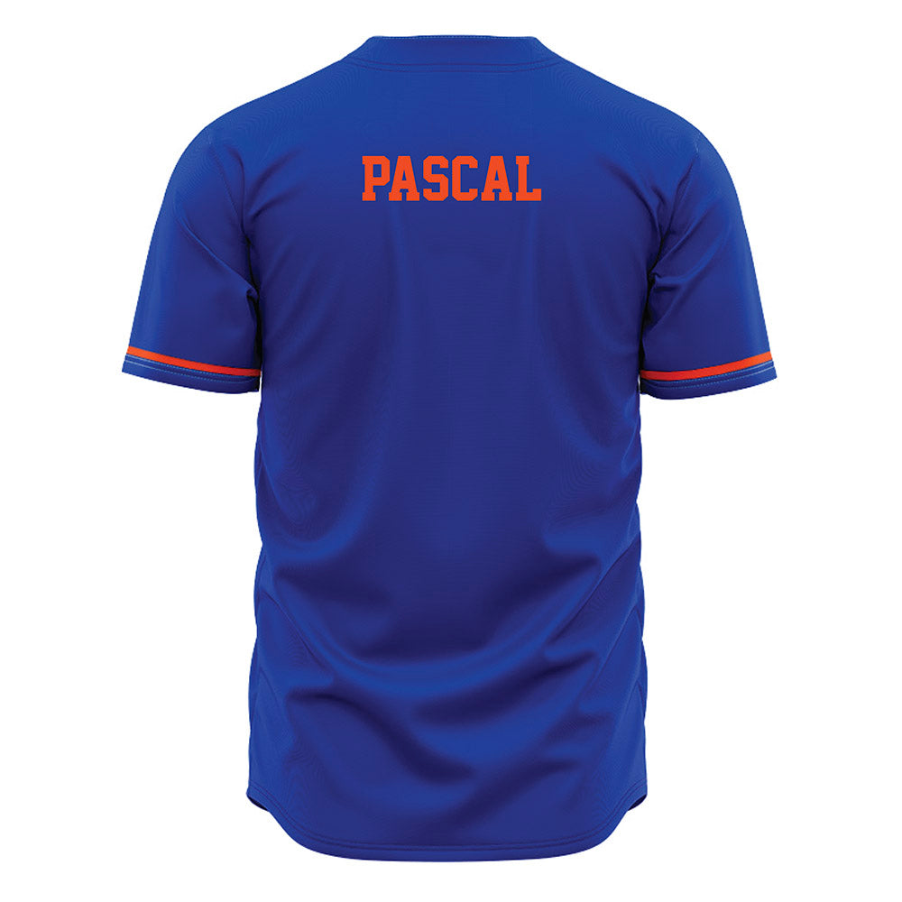Boise State - NCAA Women's Gymnastics : Blake Pascal - Blue Jersey-1