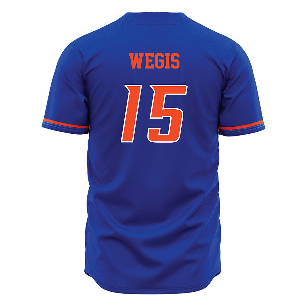 Boise State - NCAA Football : Tyler Wegis - Blue Jersey