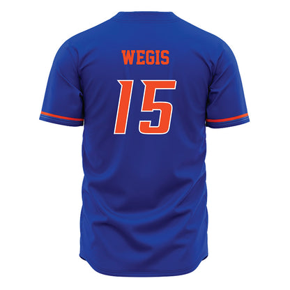 Boise State - NCAA Football : Tyler Wegis - Blue Jersey