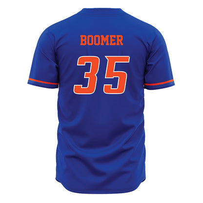 Boise State - NCAA Football : Colton Boomer - Blue Jersey-1