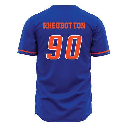 Boise State - NCAA Football : Drew Rheubotton - Blue Jersey-1