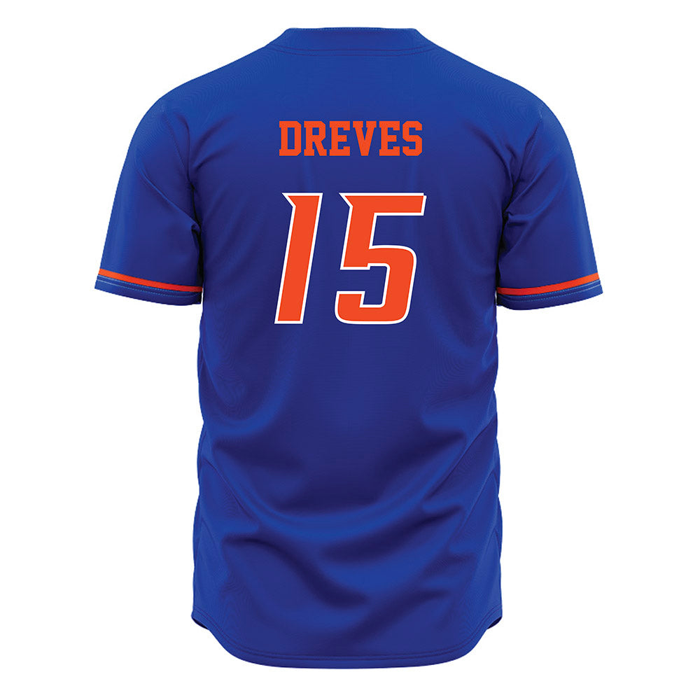 Boise State - NCAA Women's Volleyball : Sydney Dreves - Blue Jersey-1
