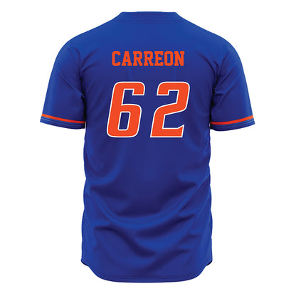 Boise State - NCAA Football : Roger Carreon - Blue Jersey-1