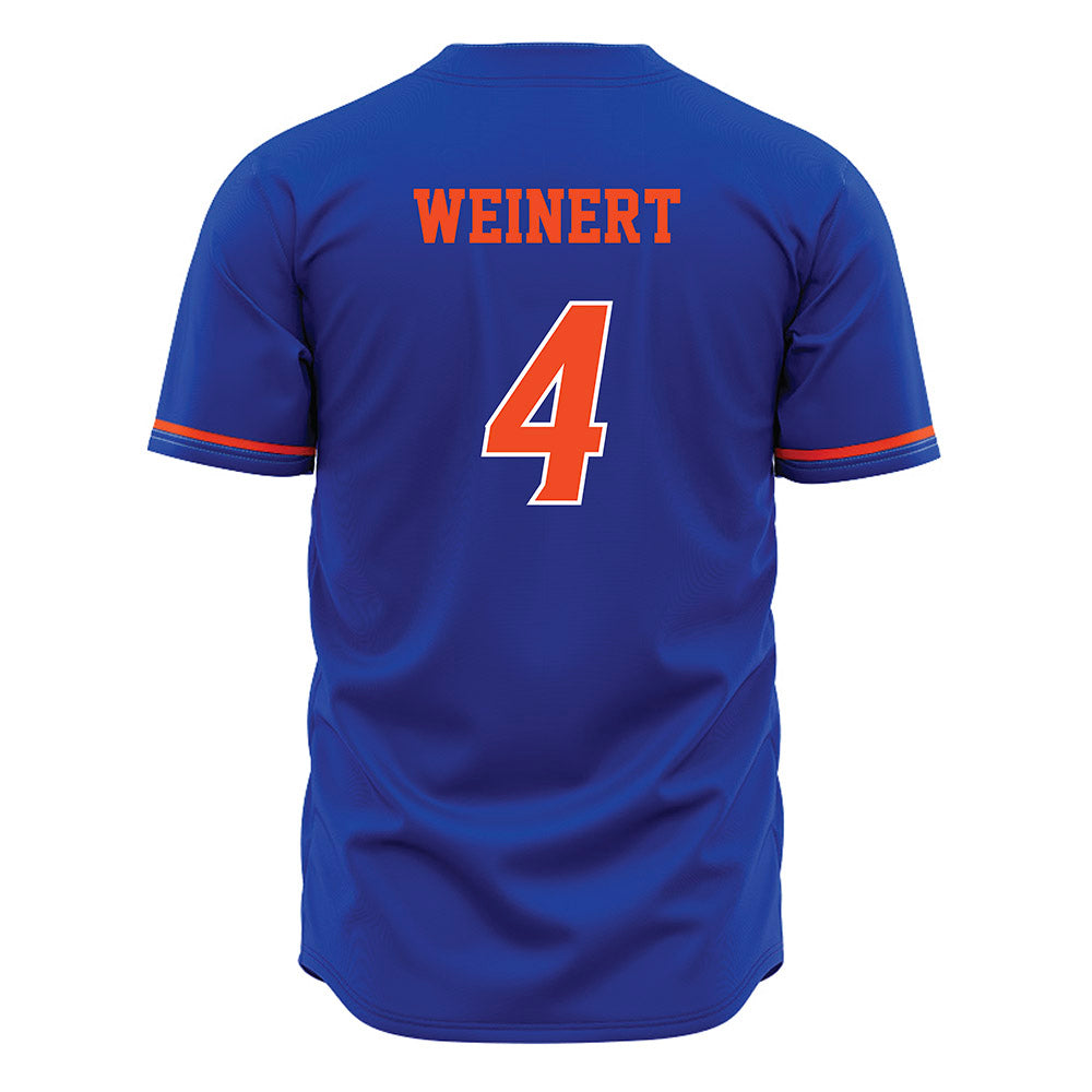 Boise State - NCAA Women's Volleyball : Reese Weinert - Blue Jersey-1
