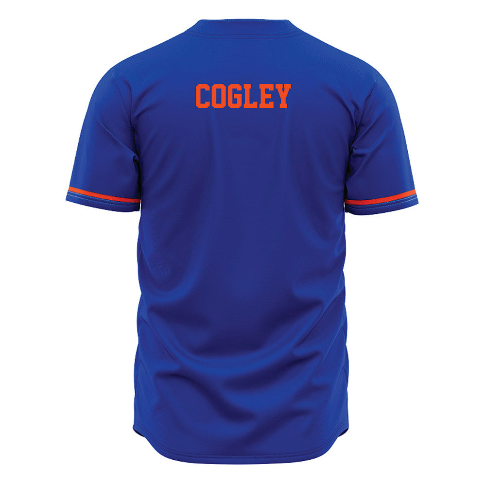 Boise State - NCAA Men's Track & Field : Trevor Cogley - Blue Jersey-1