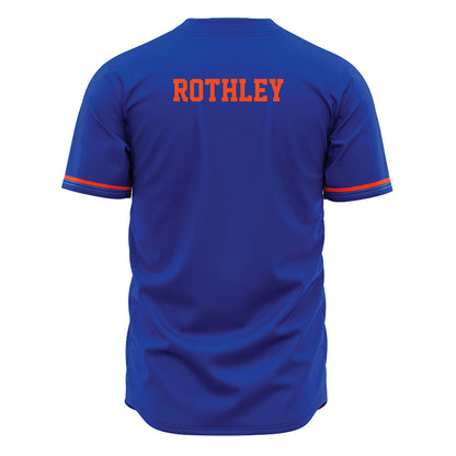 Boise State - NCAA Beach Volleyball : Reagon Rothley - Blue Jersey-1