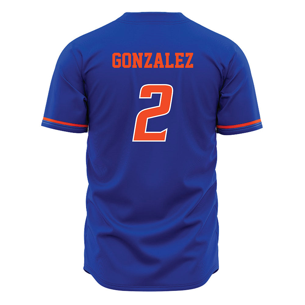 Boise State - NCAA Softball : Marissa Gonzalez - Blue Jersey-1
