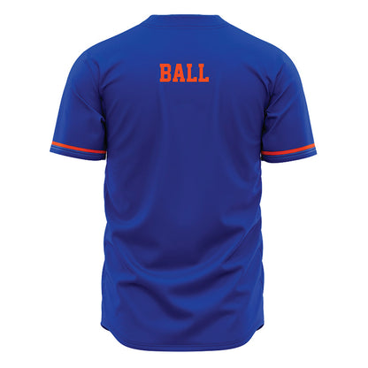 Boise State - NCAA Women's Gymnastics : Noelle Ball - Blue Jersey