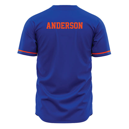 Boise State - NCAA Women's Basketball : Zia-Daye Anderson - Blue Jersey-1