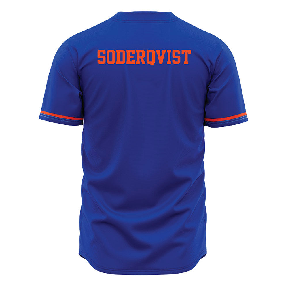 Boise State - NCAA Men's Tennis : Filip Soderqvist - Blue Jersey-1