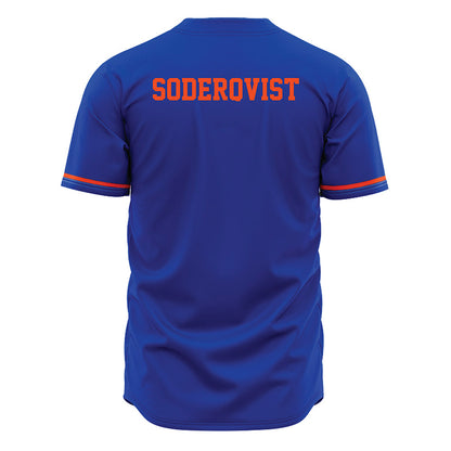 Boise State - NCAA Men's Tennis : Filip Soderqvist - Blue Jersey-1