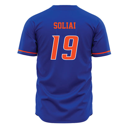 Boise State - NCAA Football : Madden Soliai - Blue Jersey-1