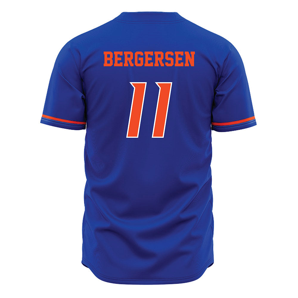 Boise State - NCAA Men's Basketball : Ray Bergersen - Blue Jersey-1