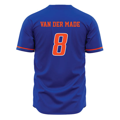 Boise State - NCAA Beach Volleyball : Serena van der Made - Blue Jersey-1
