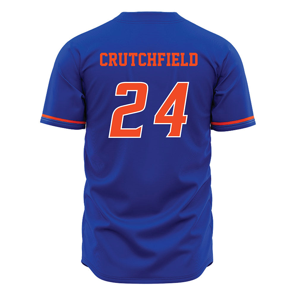 Boise State - NCAA Football : Tahj Crutchfield - Blue Jersey-1