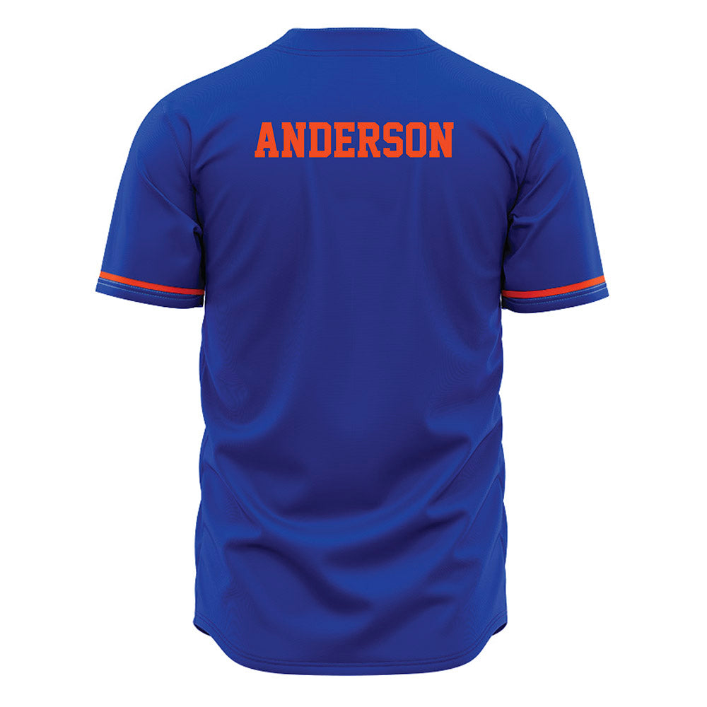 Boise State - NCAA Women's Soccer : Gracee Anderson - Blue Jersey-1