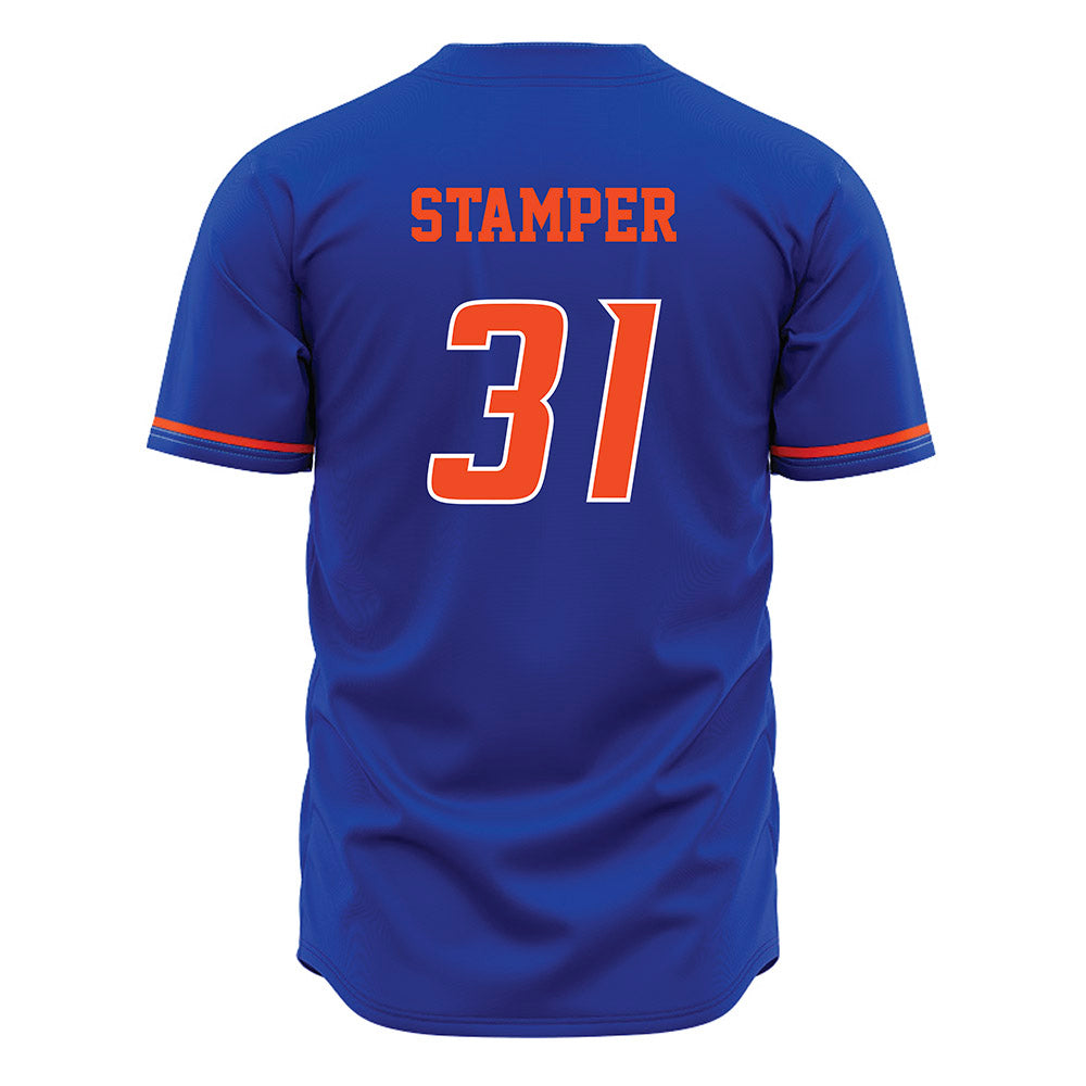 Boise State - NCAA Women's Soccer : Marin Stamper - Blue Jersey