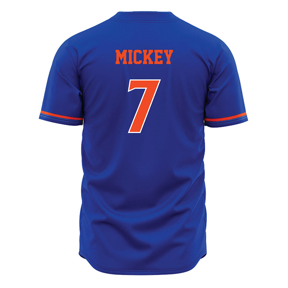 Boise State - NCAA Football : Jaden Mickey - Blue Jersey-1